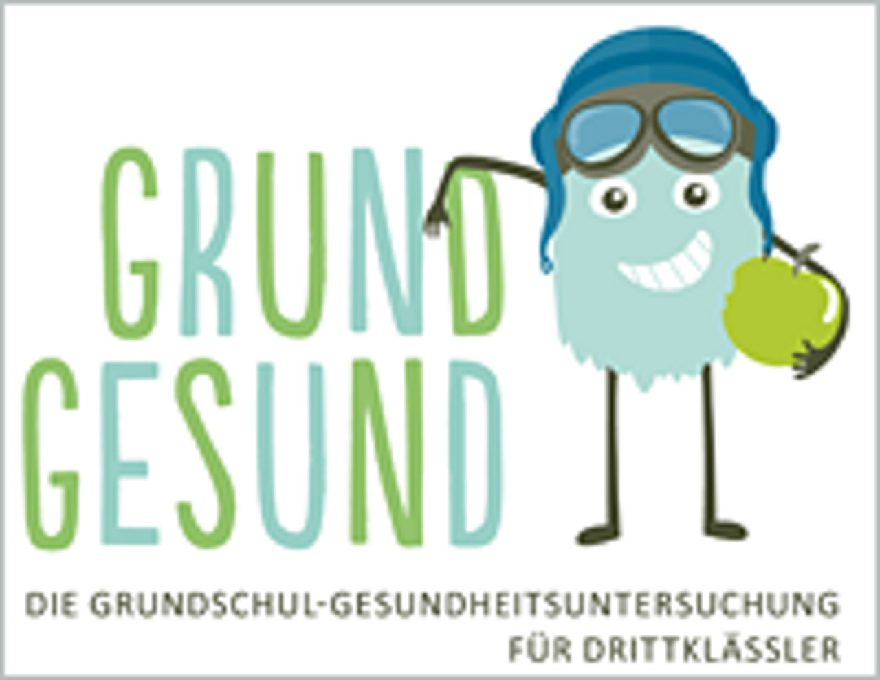 Logo des Modellprojekts "Gesundheitsuntersuchung in Grundschulen"