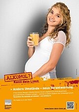 Plakatmotiv Alkohol? Kenn dein Limit. 
Erwachsenen-Kampagne