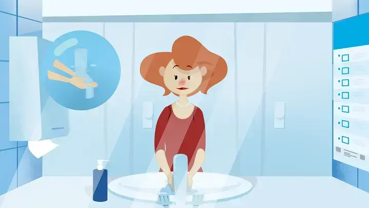 Link zu Playlist auf dem BZgA YouTube-Kanal: Infektionen vermeiden im Alltag: Hygieneregeln erklärt.