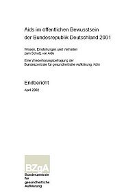 Titelbild "Aids im öffentlichen Bewusstsein 2001"