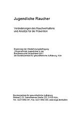 Titelbild "Jugendliche Raucher"