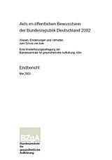 Titelbild "Aids im öffentlichen Bewusstsein 2002"